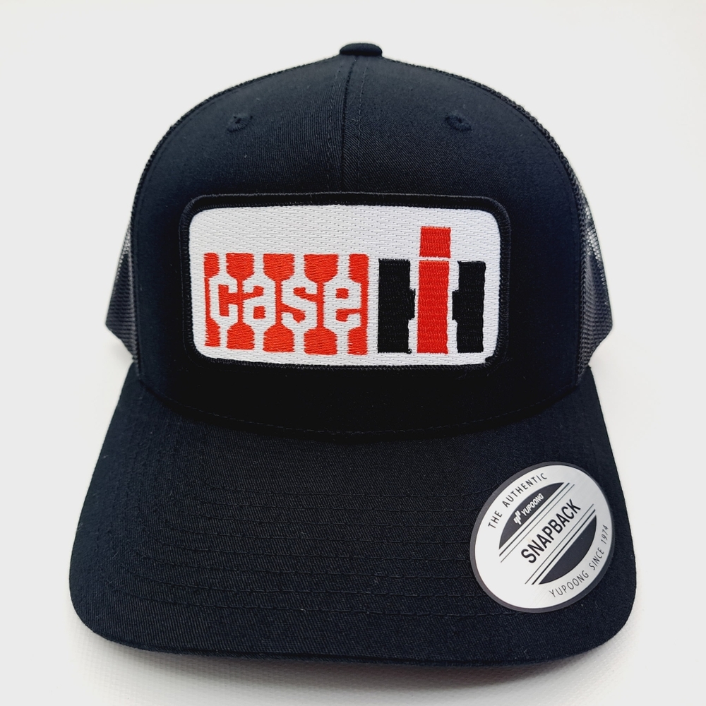 Case IH Vintage Retro Patch Hat International Harvester Trucker Cap Curved Bill - Picture 2 of 5